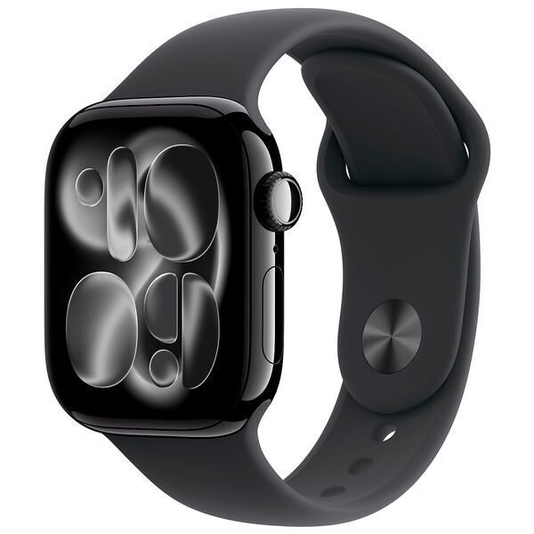 Apple Smartwatch Apple Watch Series 11 42 mm Aluminium (GPS) Sportarmband S/M schwarz, grün