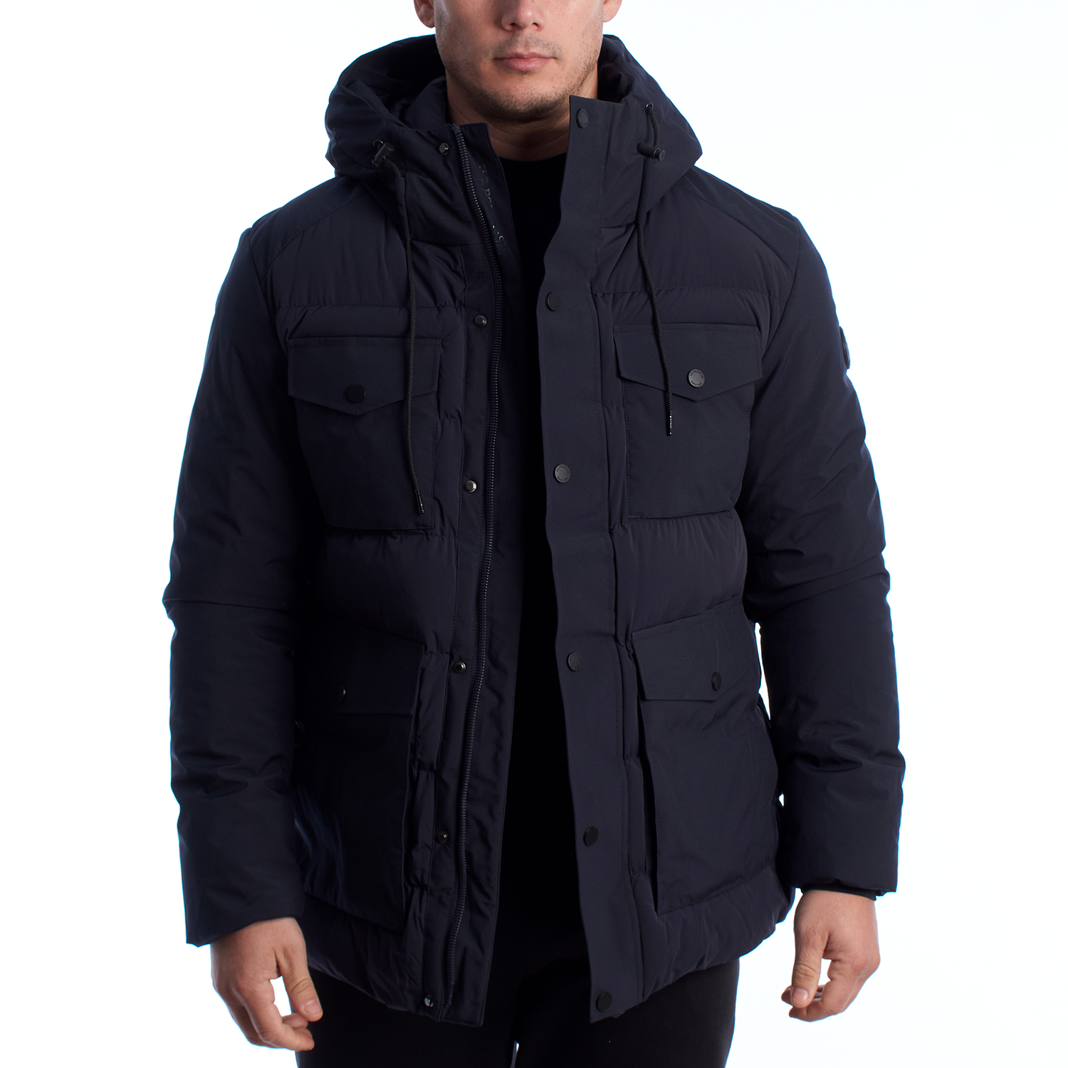 Herren gepufferte Parkajacke US40127005 Image