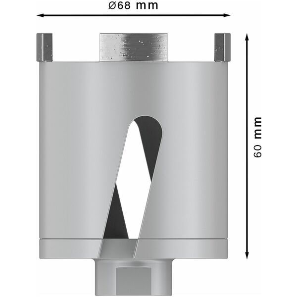 BOSCH Diamantbohrkrone für Trockenbohrung »PRO Socket« Image