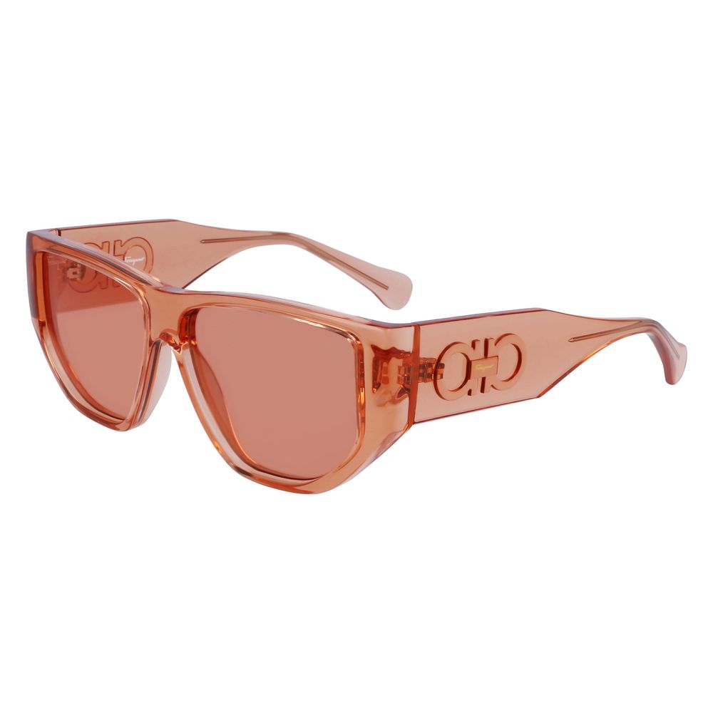 Ferragamo Orange Injected Sonnenbrille Image