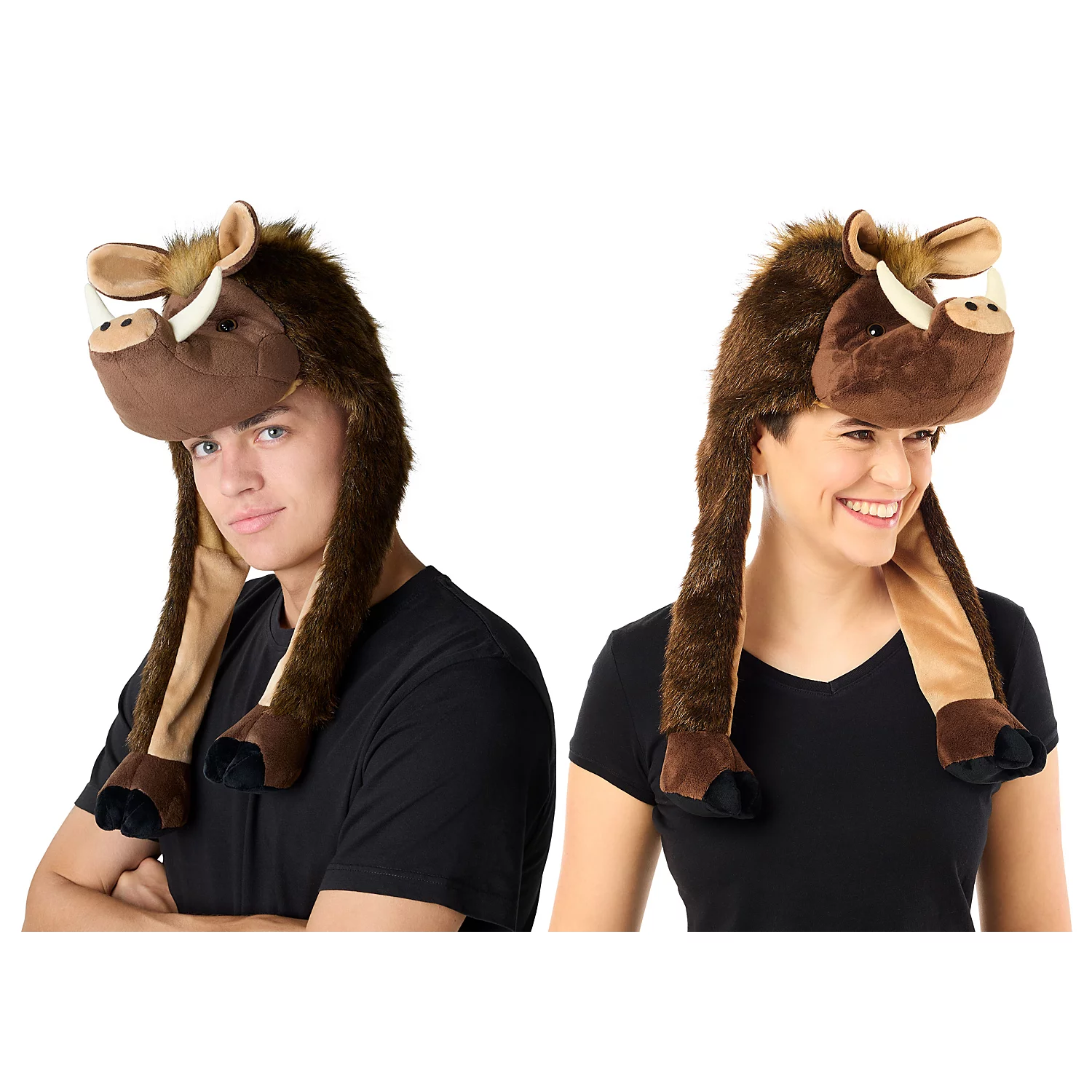 Mütze Wildschwein, braun Image