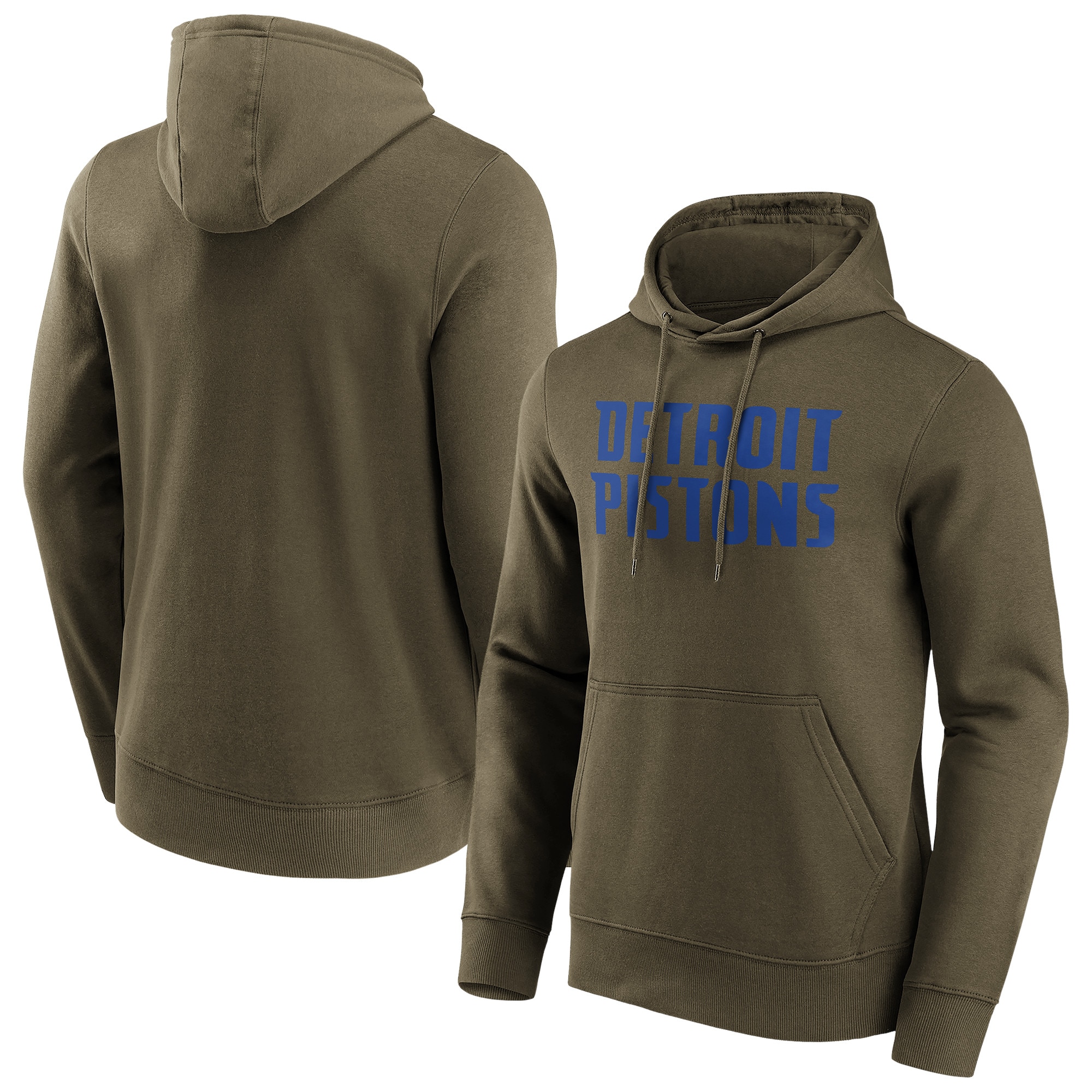 Detroit Pistons Fanatics Branded Fashion Color Wordmark Hoodie - Herren Image