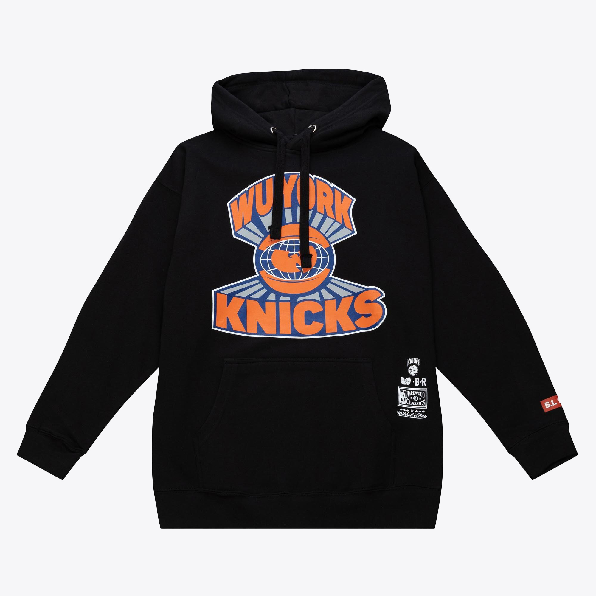 New York Knicks Mitchell & Ness Wu Tang Shaolin X BR Remix Hoodie Image