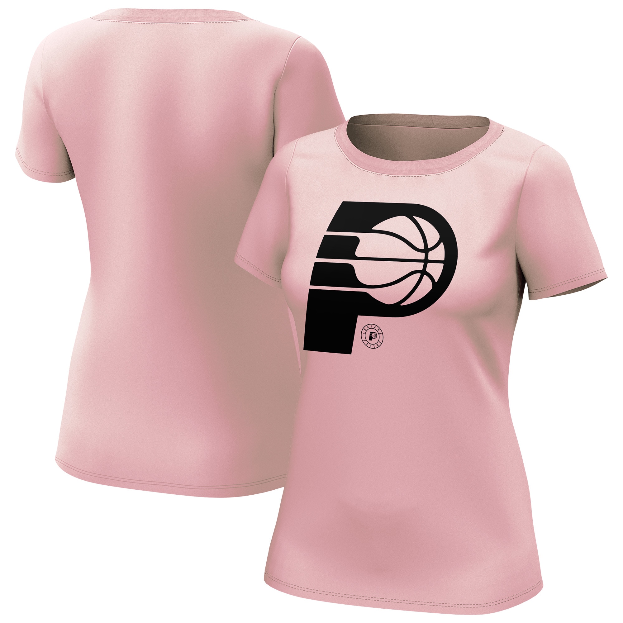 Indiana Pacers Fashion Color Logo T -Shirt - Frauen Image