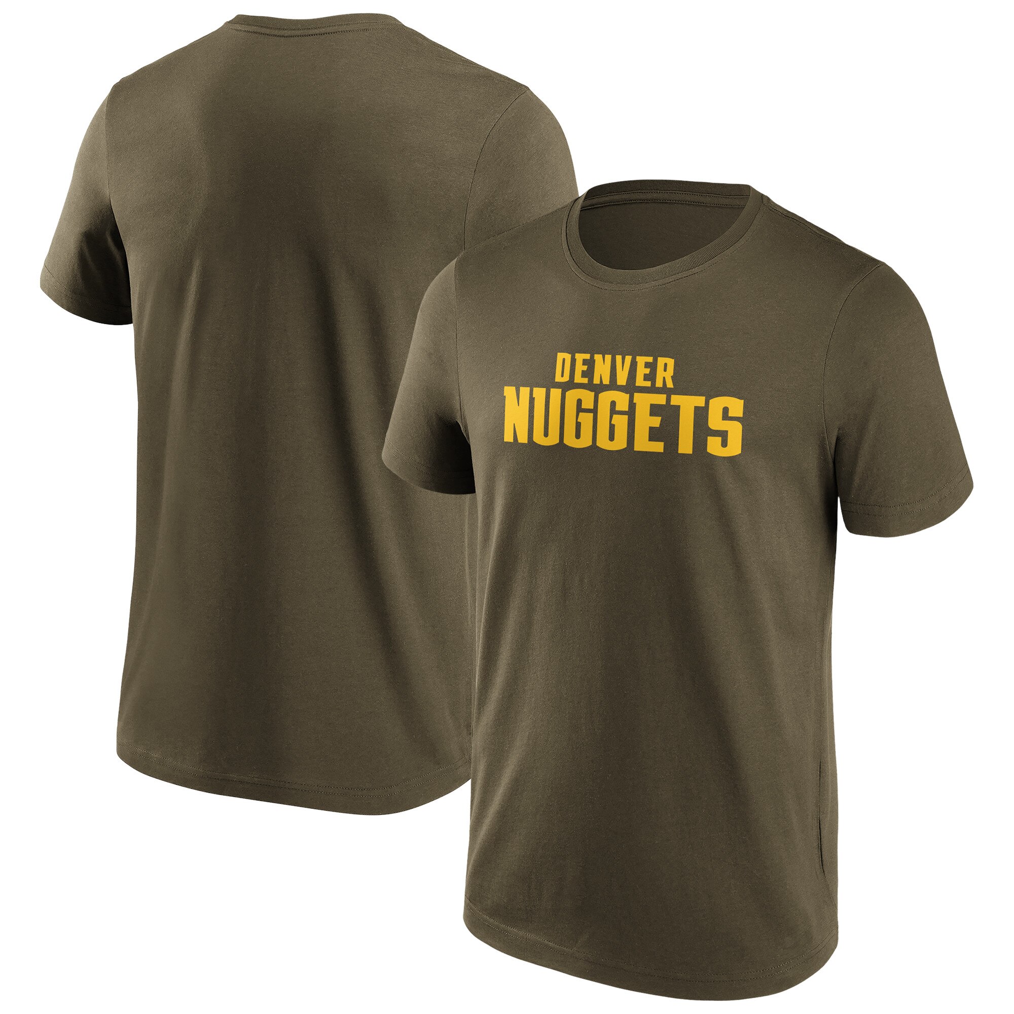 Denver Nuggets Fanatics Branded Fashion Color Wordmark T-Shirt - Herren Image