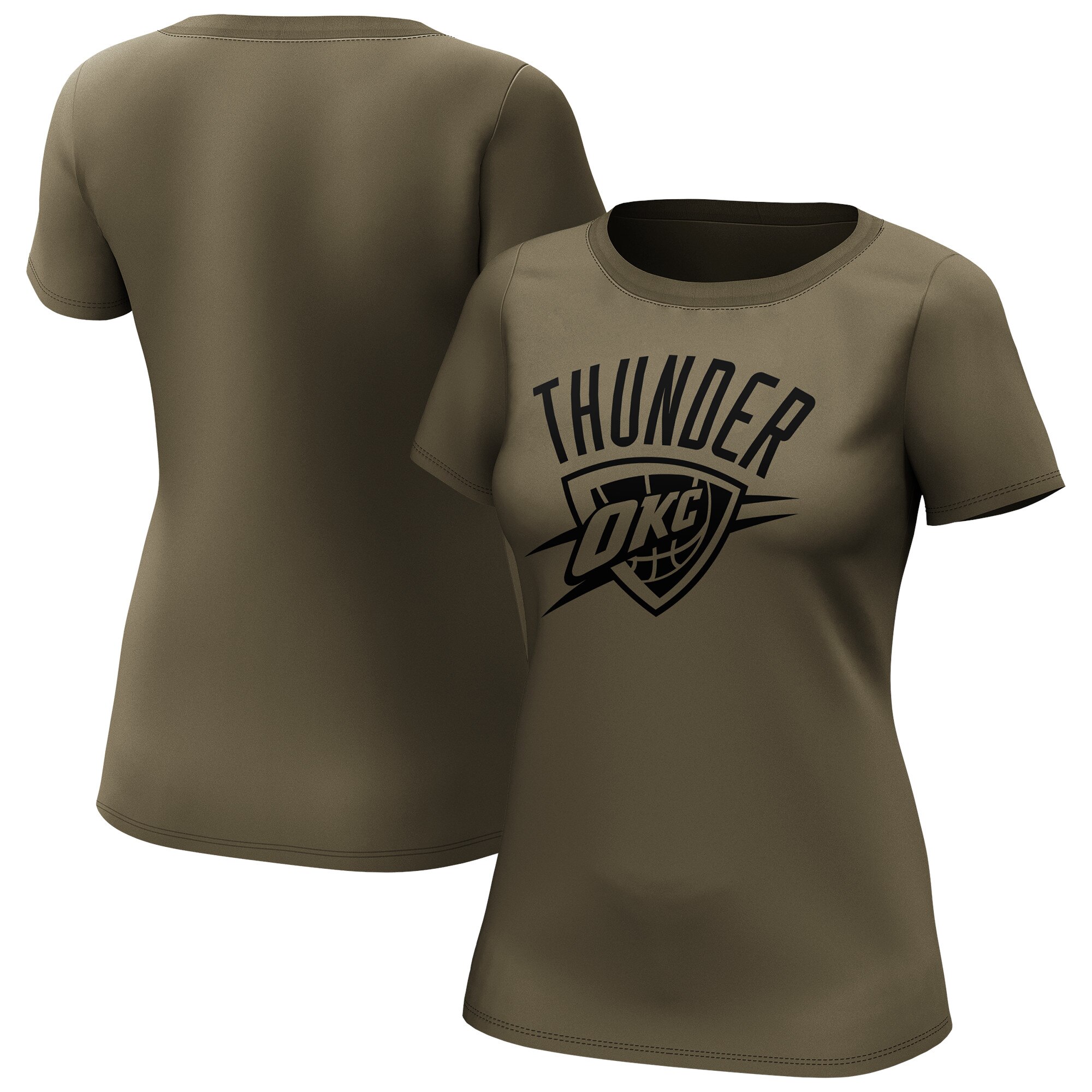 Oklahoma City Thunder Fashion bevorzugt Logo T -Shirt - Frauen Image