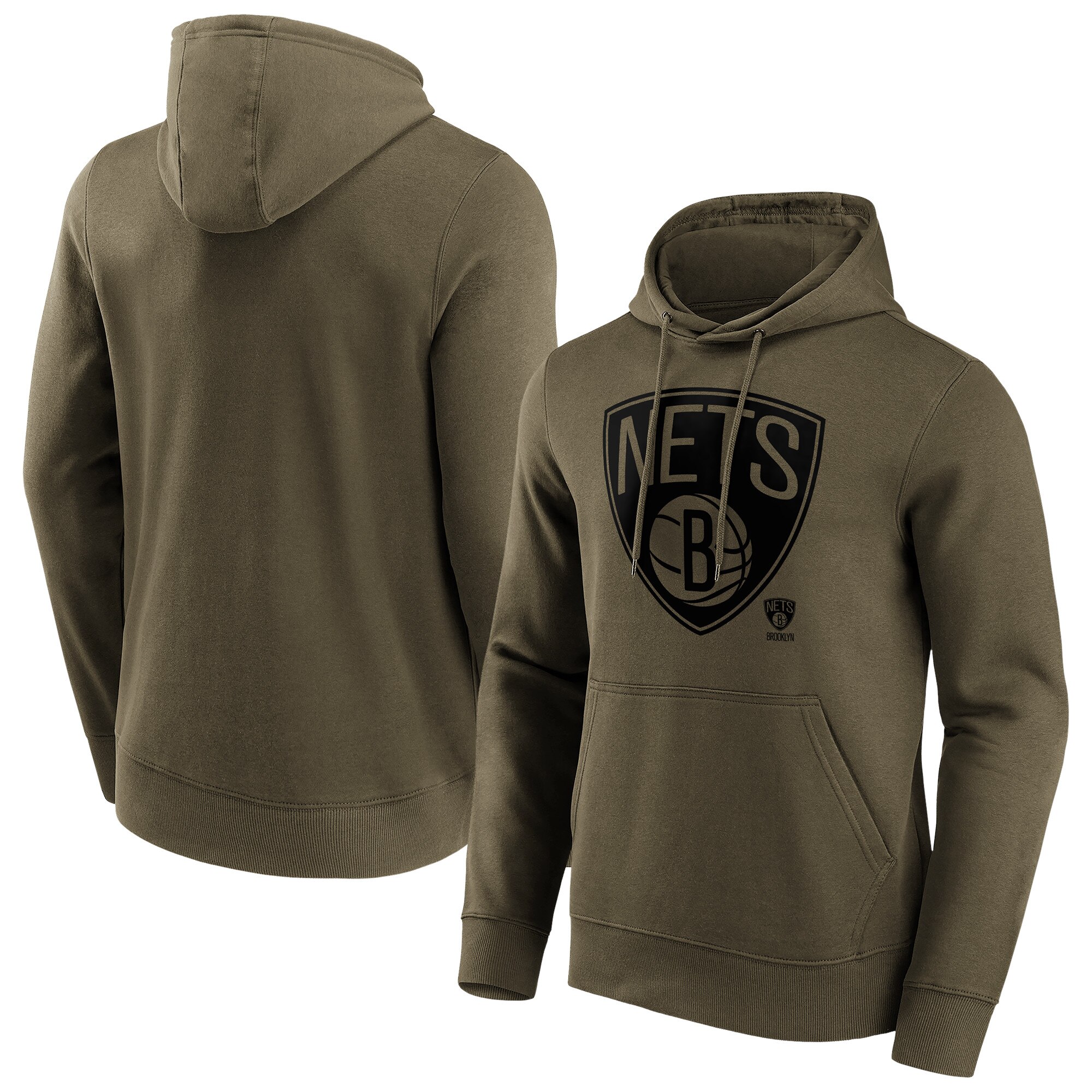 Brooklyn Nets Fanatics Branded Fashion Preferred Logo Hoodie - Herren Image