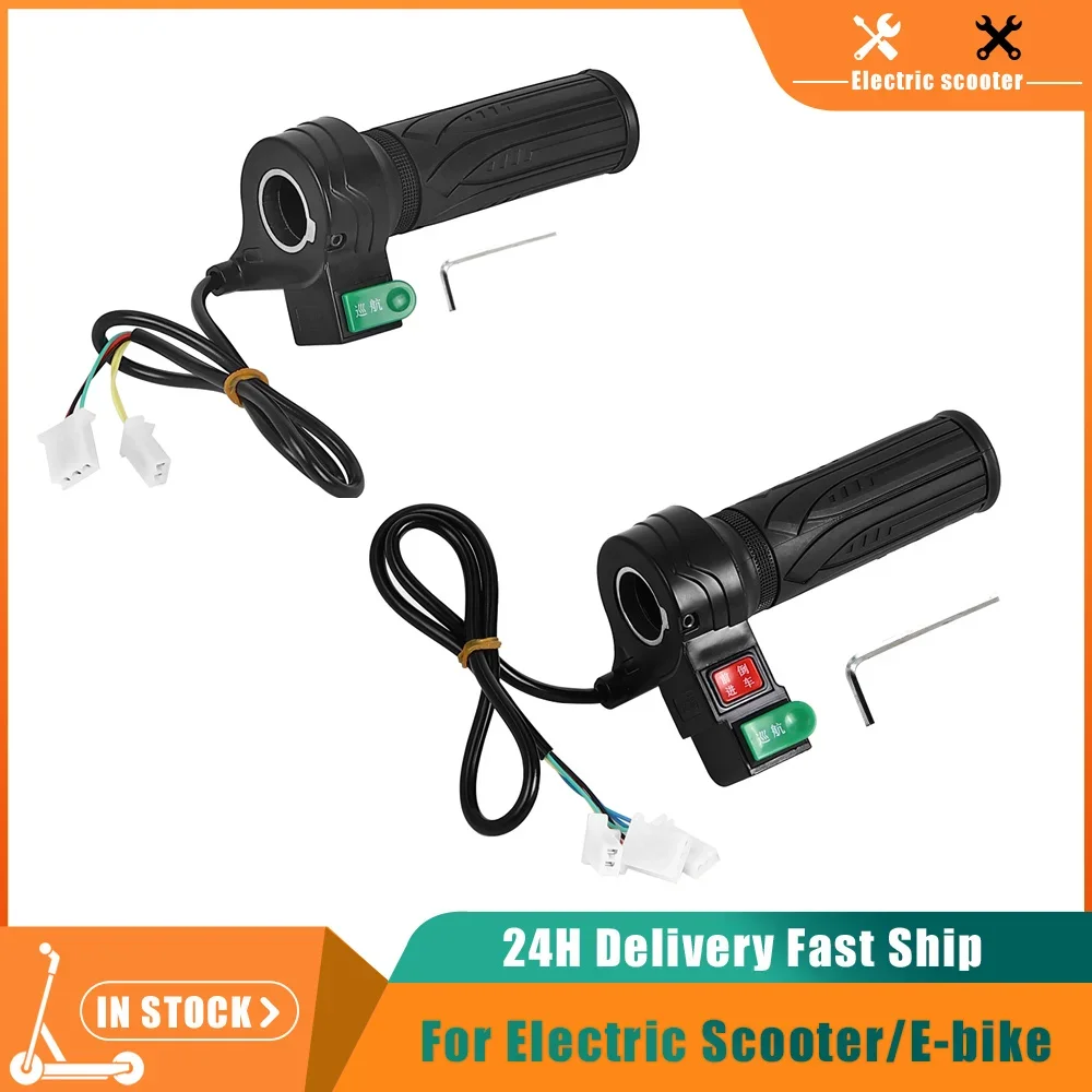 Elektrische Fahrrad Twist-Throttle Hohe/Medium/Low Speed/Vorwärts/Rückwärts/Cruis Für Elektrische Roller gas Ersatzteile Image