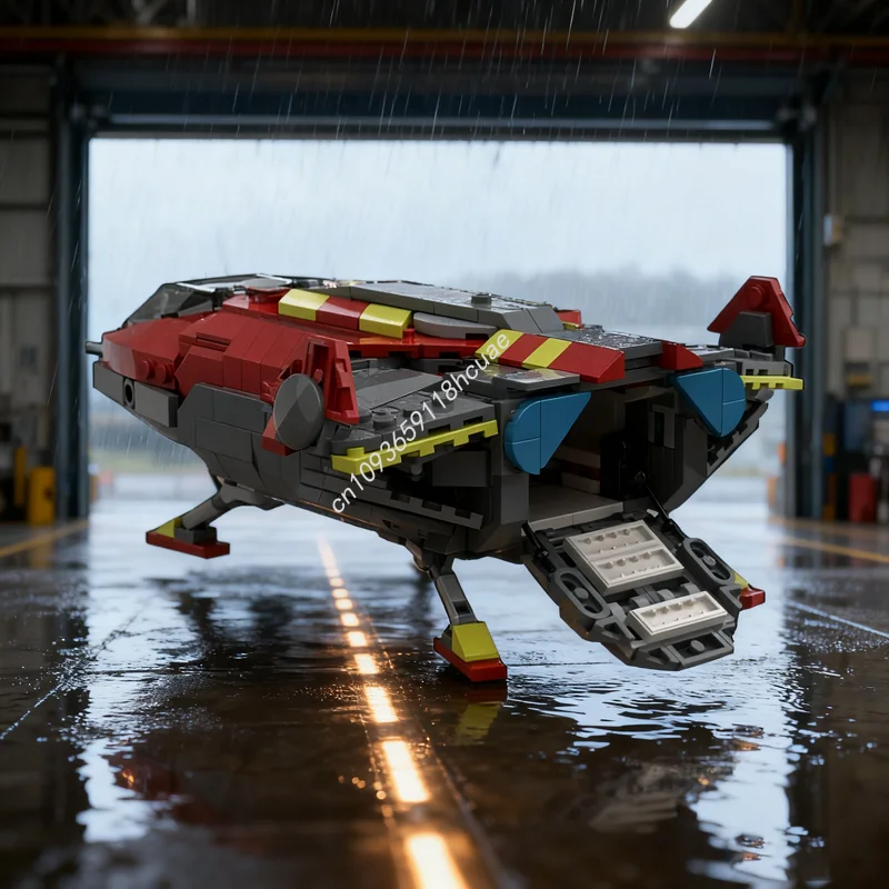 688 stücke MOC Nakoval StarFish R Suche Und Rettungs Modell Bausteine Bau Spielzeug DIY Kreative Idee Weihnachten Geschenke Ziegel Image