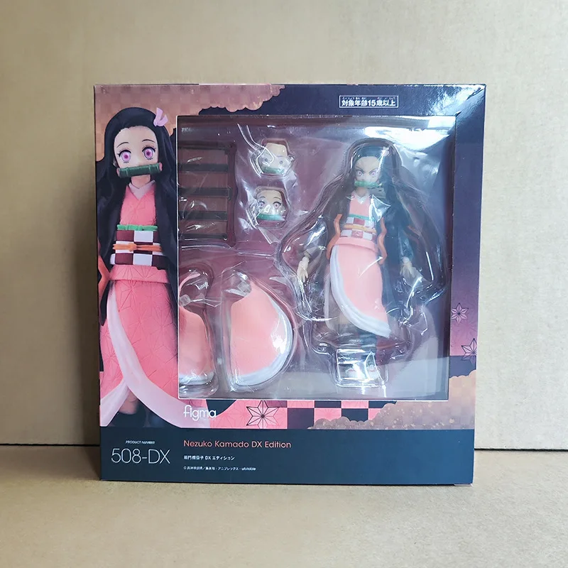 Anime Demon Slayer Kamado Nezuko Joint mobile Action Figure modello Statua in PVC Giocattoli bambola Decorazione da scrivania Regali da collezione in scatola
