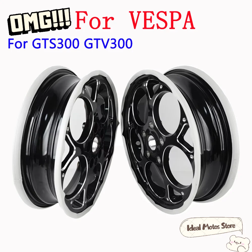 Accessori moto Cerchioni forgiati Cerchioni in acciaio per Vespa Gts 300 Gtv 300 Gts300 Gtv300 Gt S300 Gt V300 Gts 300 Gtv 300