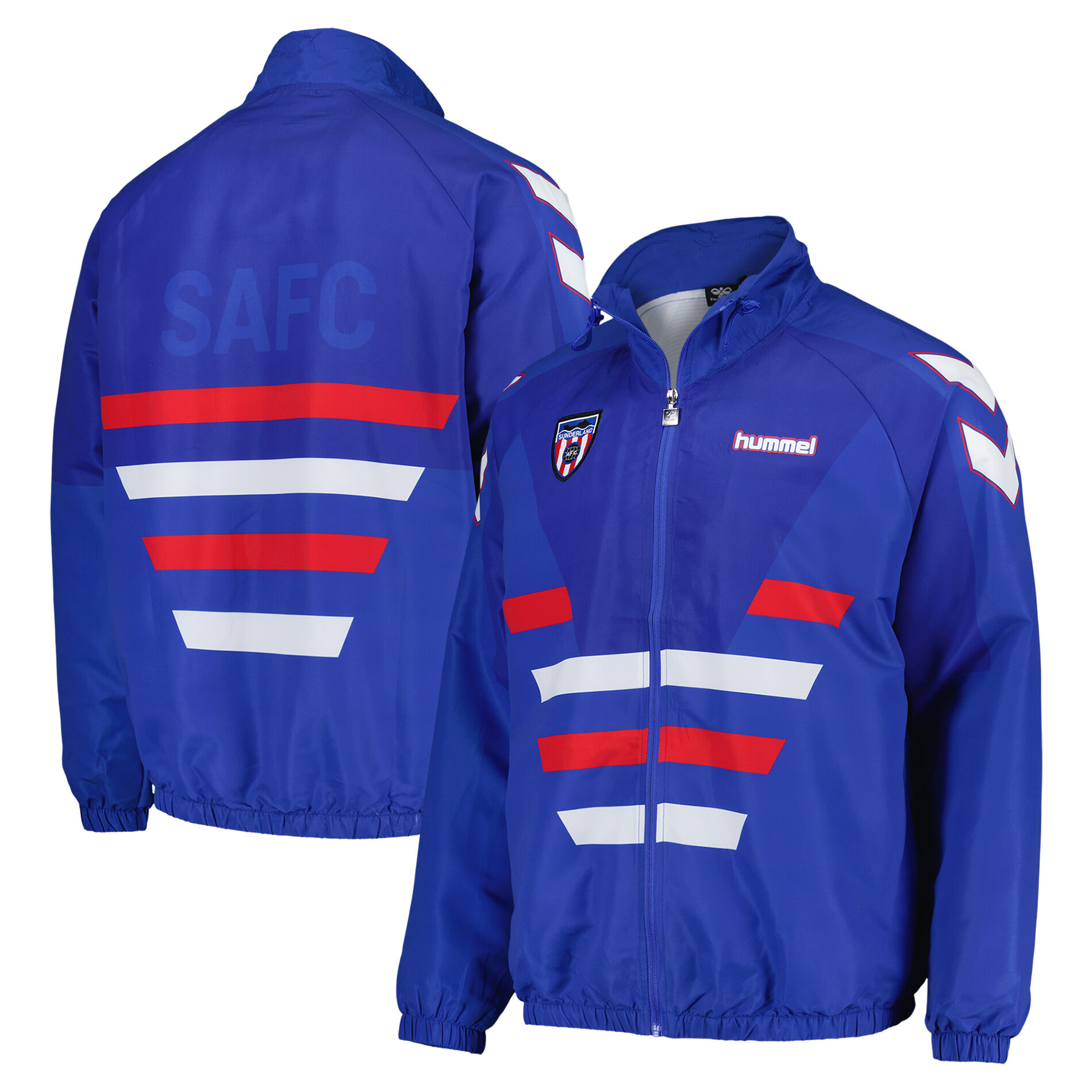 Sunderland Hummel Auswärts-Pre-Match-Jacke – Blau Image