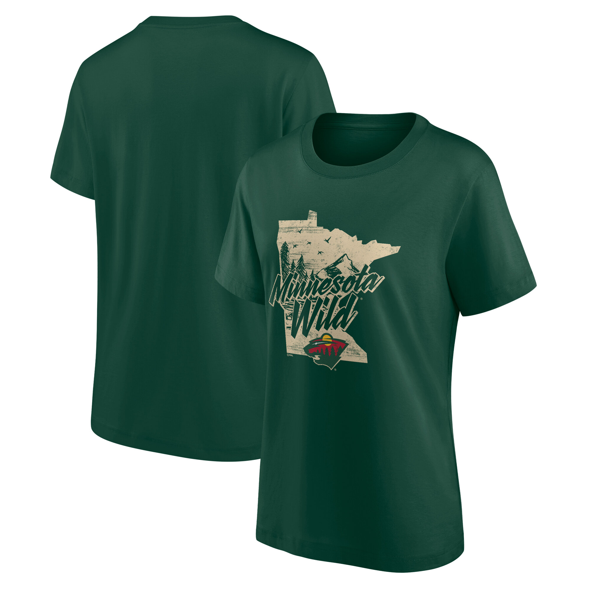 Minnesota Wild Heimatstadt-T-Shirt mit Grafik - Damen Image