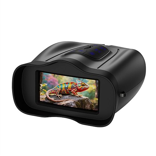 4K 1080p Infrarot-Digitalnachtsichtgerät, tragbares Handfernglas mit 16-fachem Digitalzoom und HD-LCD-Bildschirm, weit verbreitet für Jagd, Vogelbeobachtung, Überwachung, Reisen und andere Image
