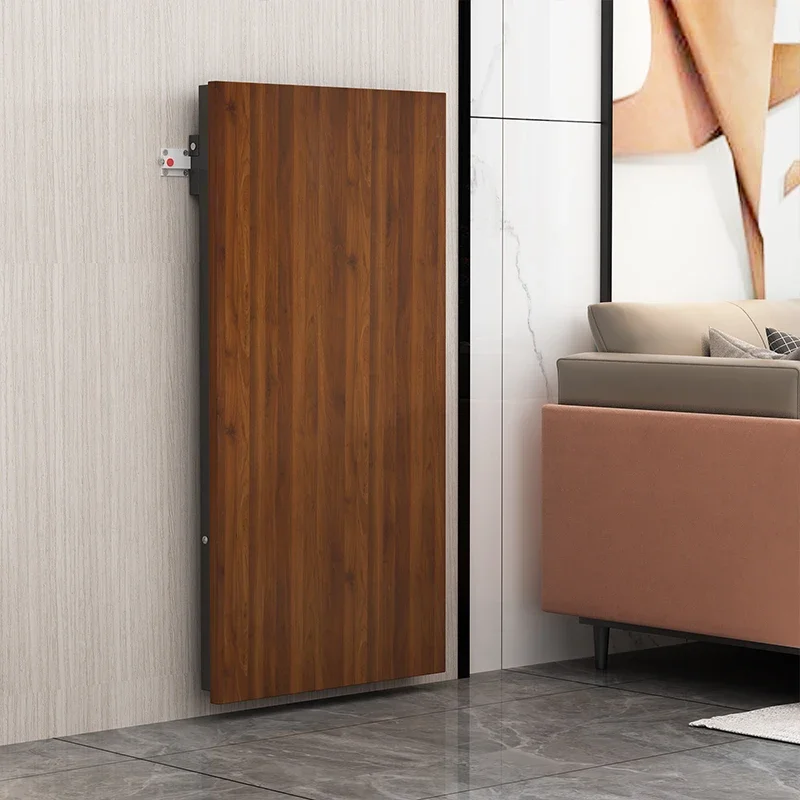Wandklapptisch, Esstisch, kleine, einfache Küchenkonsole für den Haushalt, einziehbarer, unsichtbarer Wandbehang-Wandtisch Image