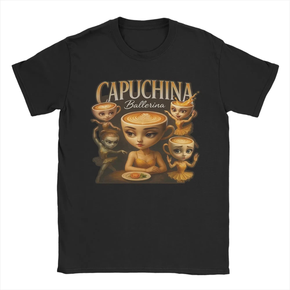 Männer Frauen Brain Rot kommt italienische Brainrot Charakter T-Shirts Baumwolle Tops Spaß Kurzarm Rundhals T-Shirt einzigartiges T-Shirt Image