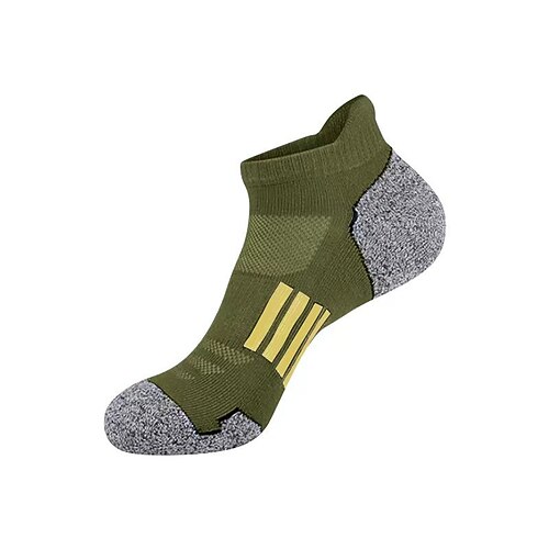 Herren 5 Paare Socken Laufsocken Freizeitsocken Blau Schwarz Farbe Farbblock Outdoor Urlaub Sport Sommer Frühling Mode Streetwear Image