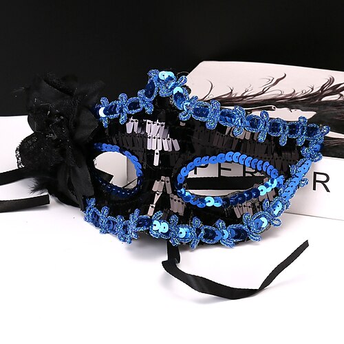 Karneval 2026 Karnevalsmaske Clown Venezianisch Narr Karneval Maske Venezianische Maske Phantom der Oper Blumenstil Erwachsene Damen Halloween Karneval Karneval Maskerade Karneval von Venedig Image