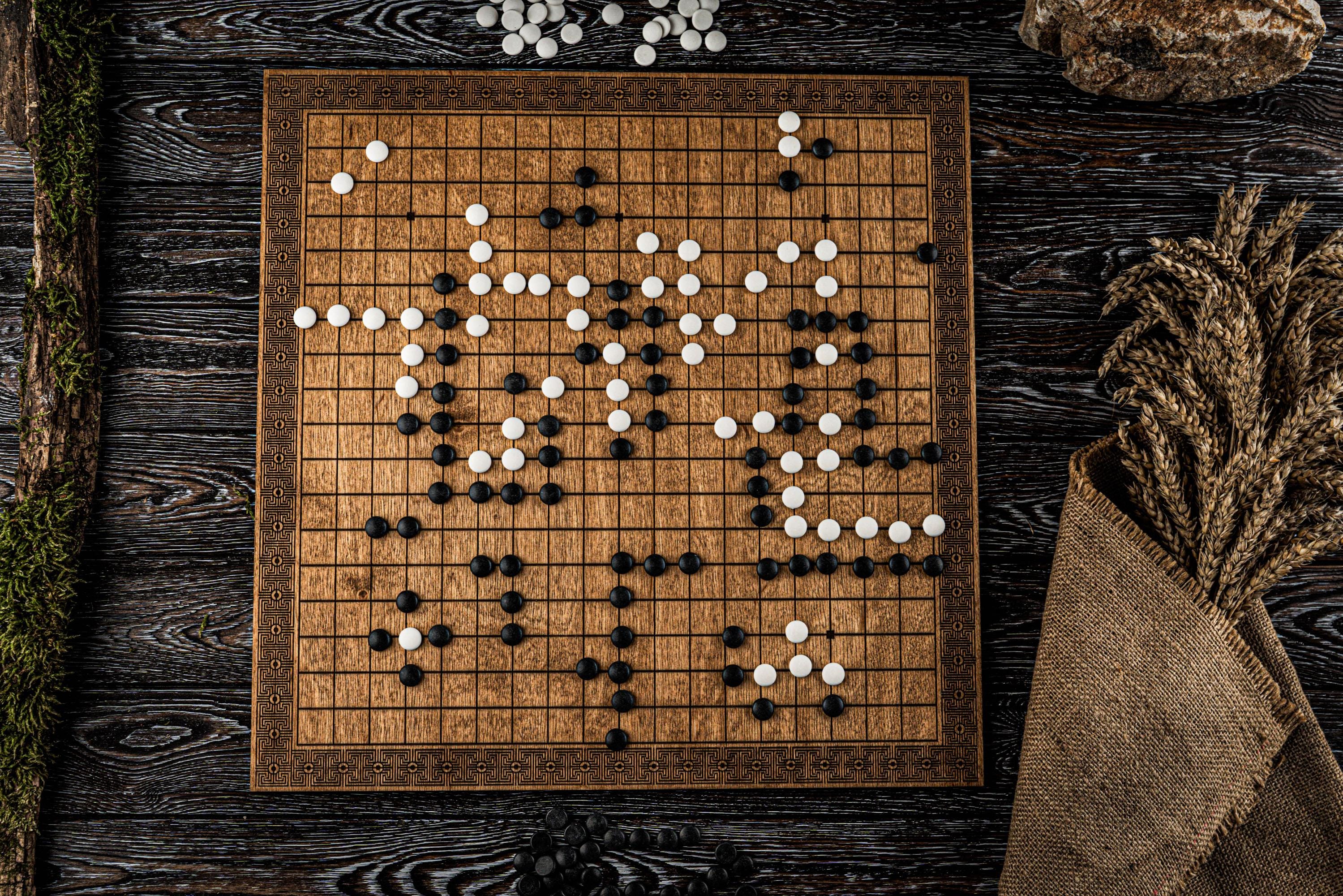Gioco del Go cinese, set di giochi da tavolo Weiqi, gioco da tavolo del Go, gioco da tavolo tradizionale, gioco da tavolo storico, regalo per gli aman