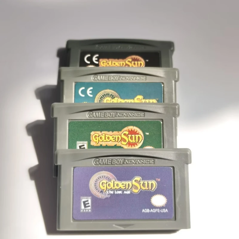 Goldon Sun GBA Game Cartridge 32 Bit Video Game Console Cards Super Street Fighter 2 Video Game Console Accessories USA/EUR