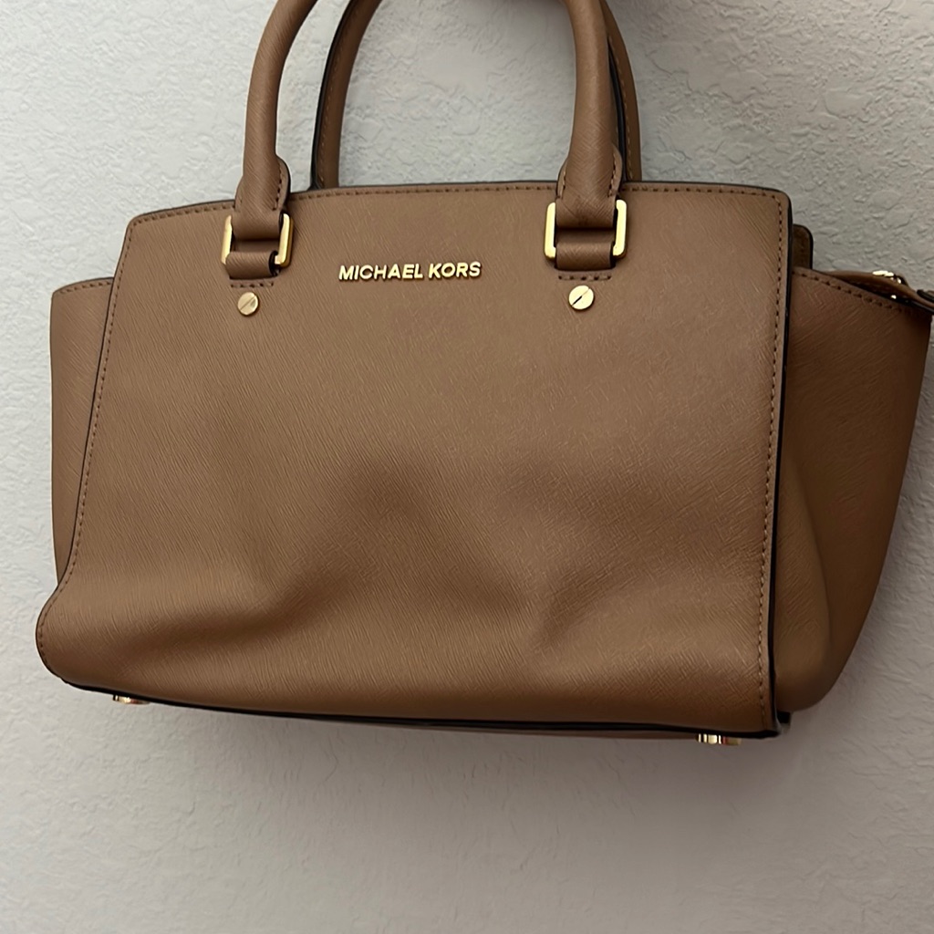 Michael Kors Bags | Camel Michael Kors Handbag | Color: Tan | Size: Os