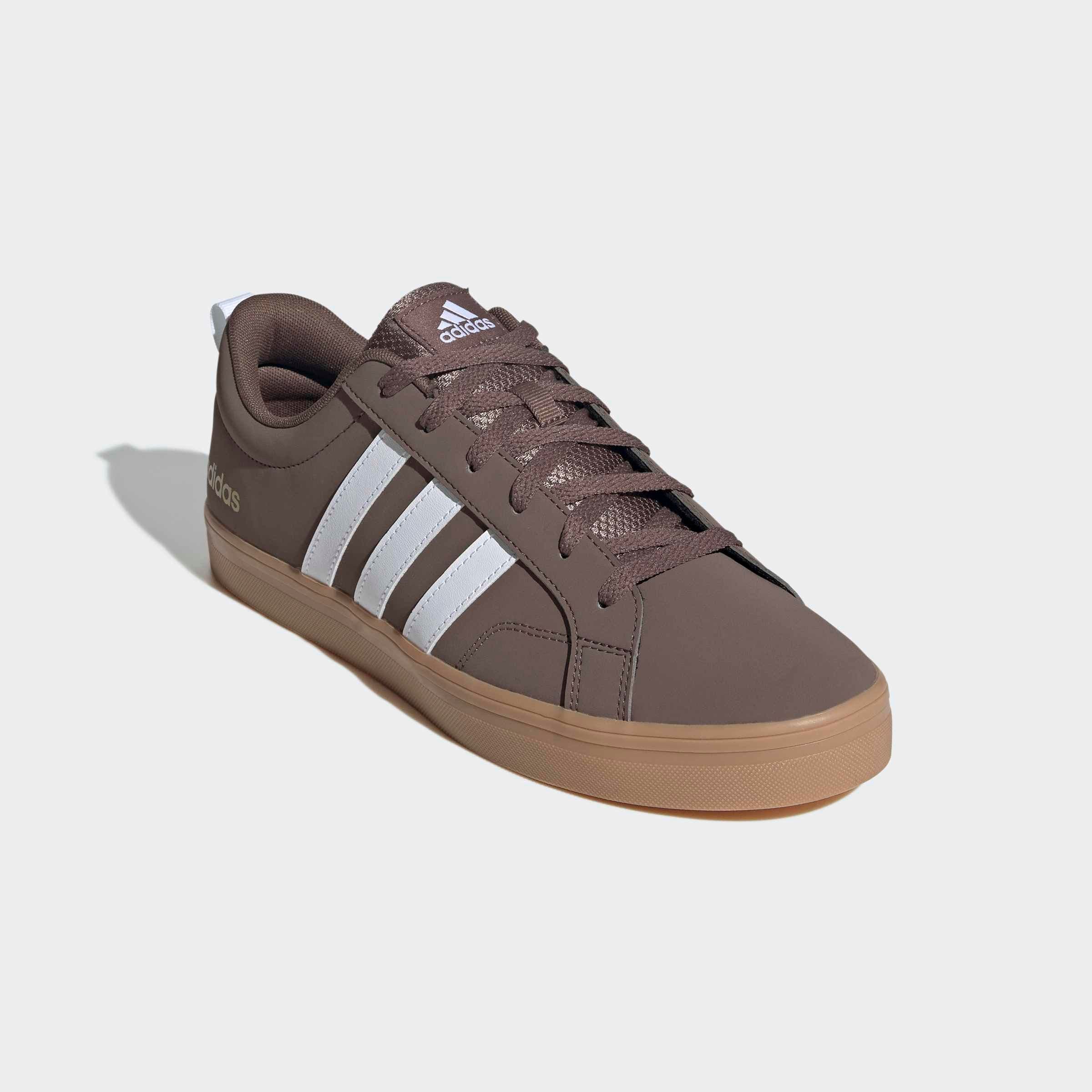 Sneaker ADIDAS SPORTSWEAR "VS PACE 2.0", Herren, Gr. 37, earth strata, cloud weiß, gold metallic, Synthetik, Textil, Schuhe Sneaker