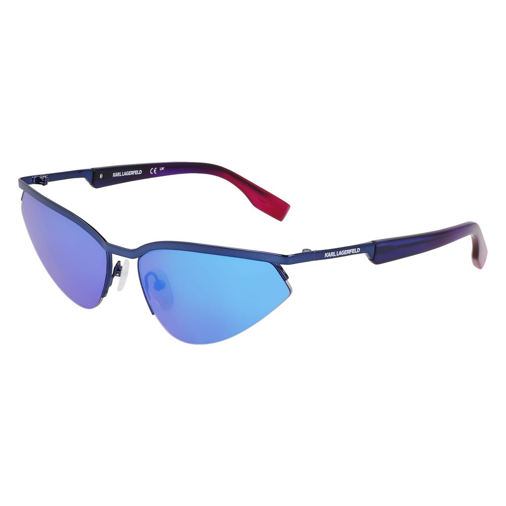 Blaue Metallsonnenbrille Image