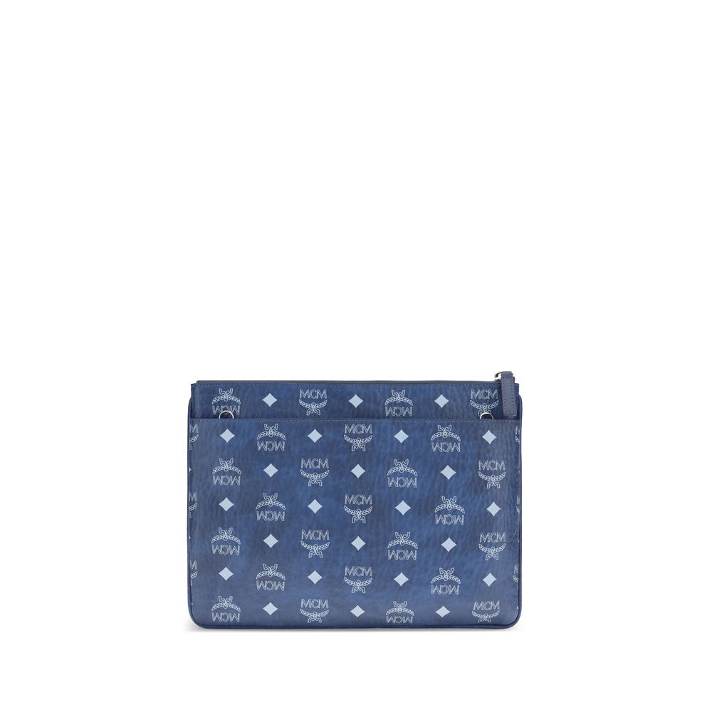 Blaue Polyethylen-Clutch Tasche Image