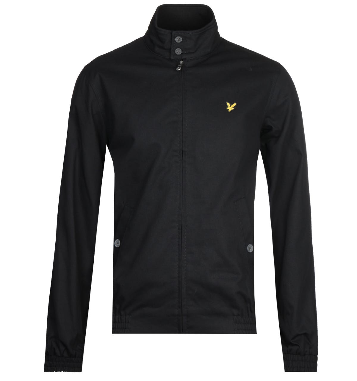 Lyle & Scott Jet Schwarz Harrington Jacke Image