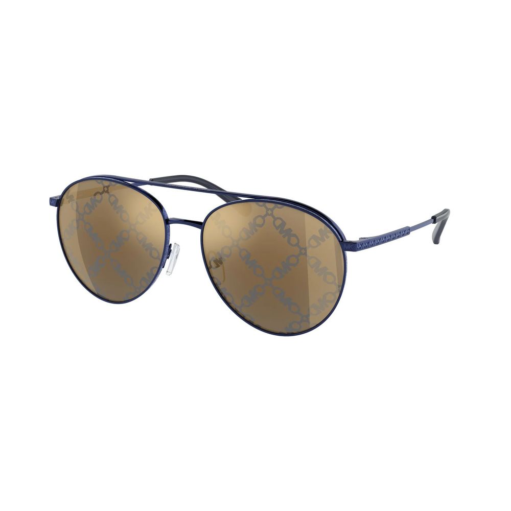 Lila Metallsonnenbrille