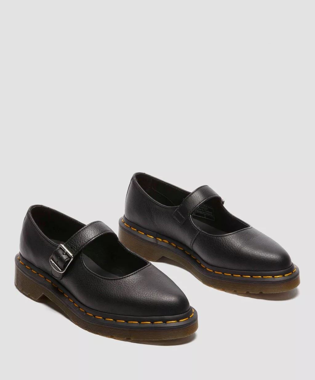 Dr. Martens Elphie Mary Jane Virginia Lederschuhe Für Damen In Schwarz