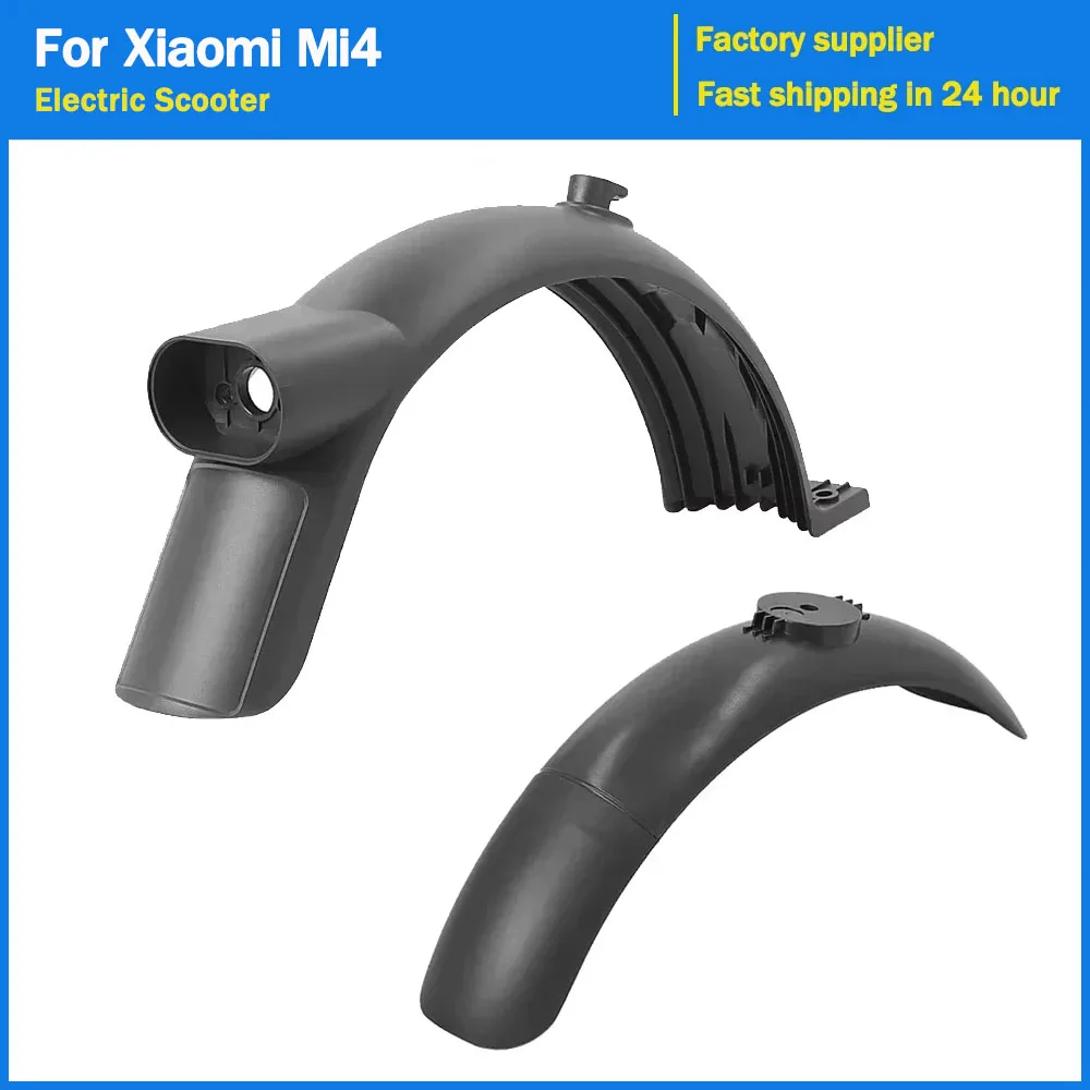 Hinterer und vorderer Kotflügel für Xiaomi Mi4 Elektroroller, spritzwassergeschütztes Rad, Wasserschallwand, Kotflügel, Ersatzzubehör Image