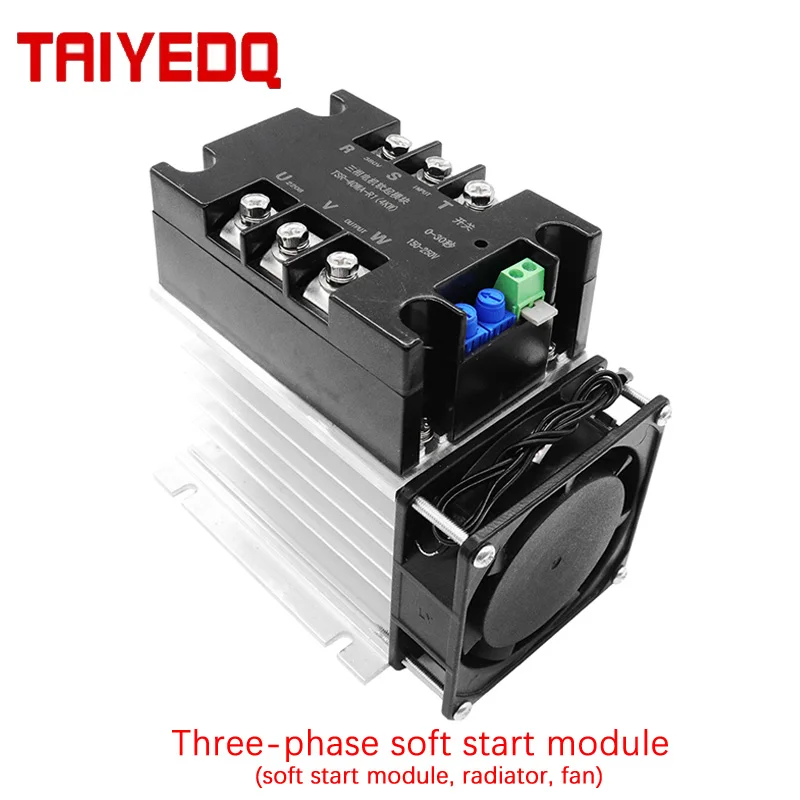 380V Dreiphasenmotor Softstarter Modul Controller 1KW-12KW Slow Starter (Modul Kühlerlüfter)