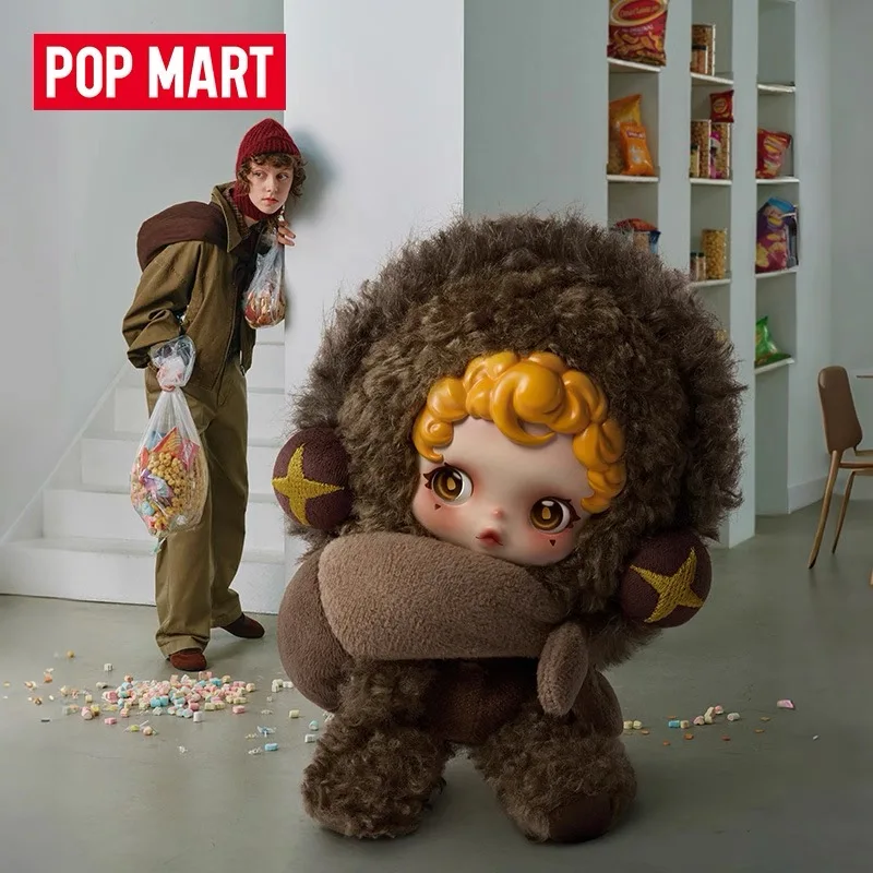 POPMART SKULLPANDA YOU FOUND ME Serie Blind Box Guess Bag Desktop Dekoration Niedliche Modell Blind Bag Spielzeug Anime Figur Mädchen Geschenk