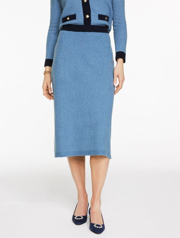 Petite - Blue - Talbots Skirts
