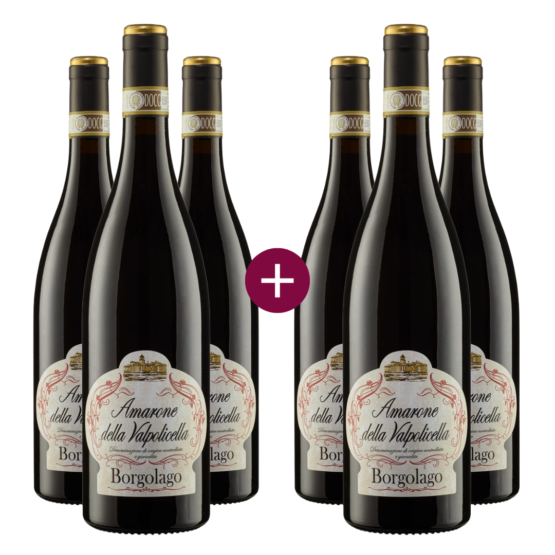 3+3 Superdeal Borgolago Amarone 2022+ versandkostenfrei (D) Image