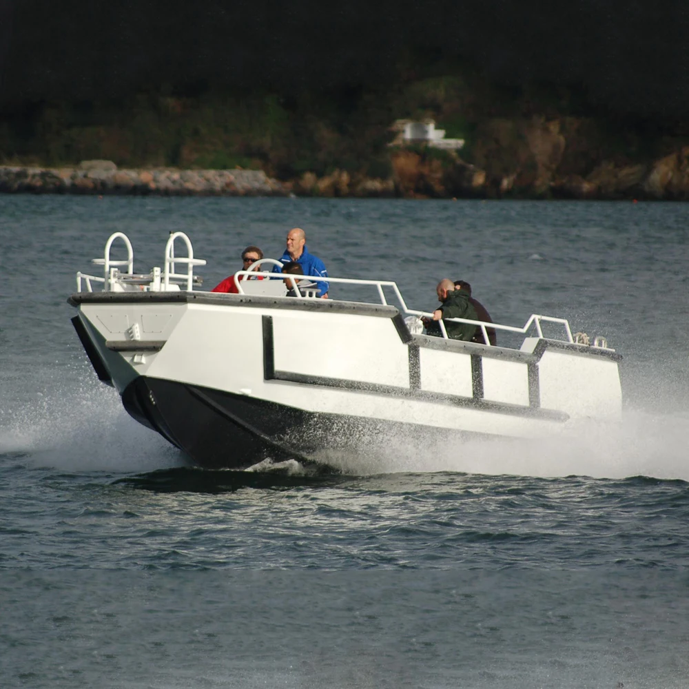Kin ocean alle geschweißten Aluminium arbeiten Fischerboot Yacht Landungsboot für Großhandel China Fabrik Image