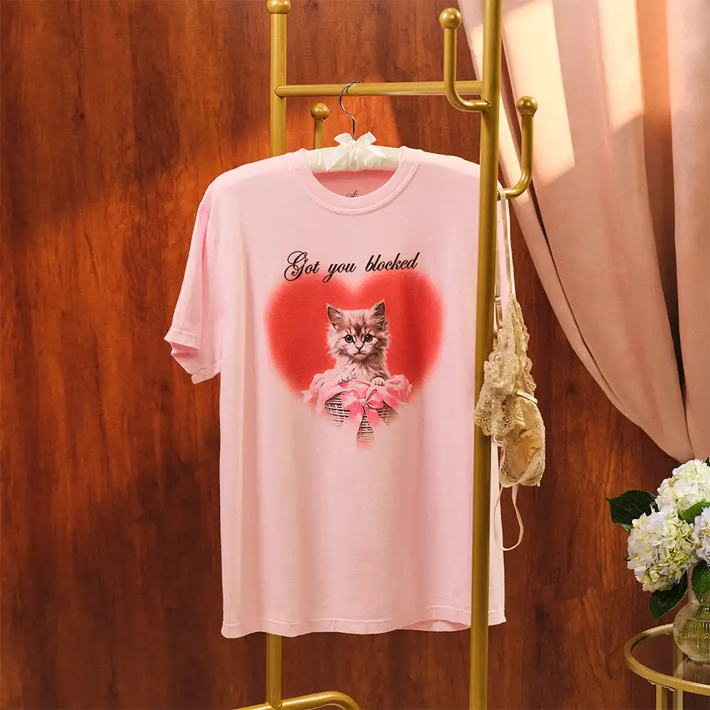 Damen Top Man's Best Friend Foto T-Shirt Sabrina Carpenter Sexy Sweet Top Fan Geschenk Lässig Lose Bedruckt Kurzarm Unisex