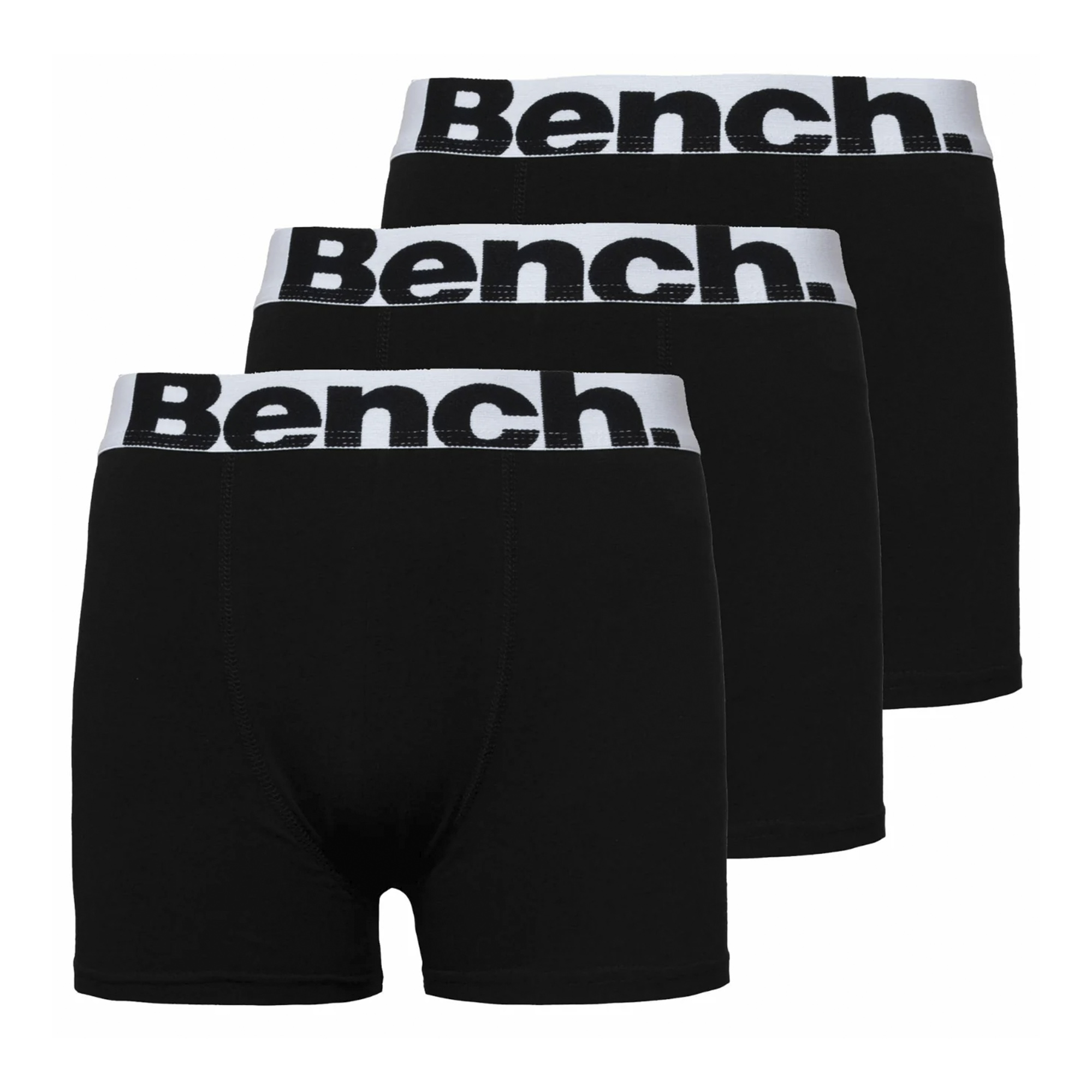 Bench 3 Pack Mens Cotton Boxers Underwear - Tarek Collection - Multicolour - Size Small | Bench Sale | Discount Designer Brands