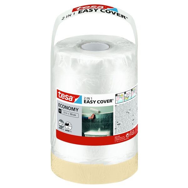 tesa Abdeckfolie »Easy Cover ECONOMY M« 55 cm / 33 m Image
