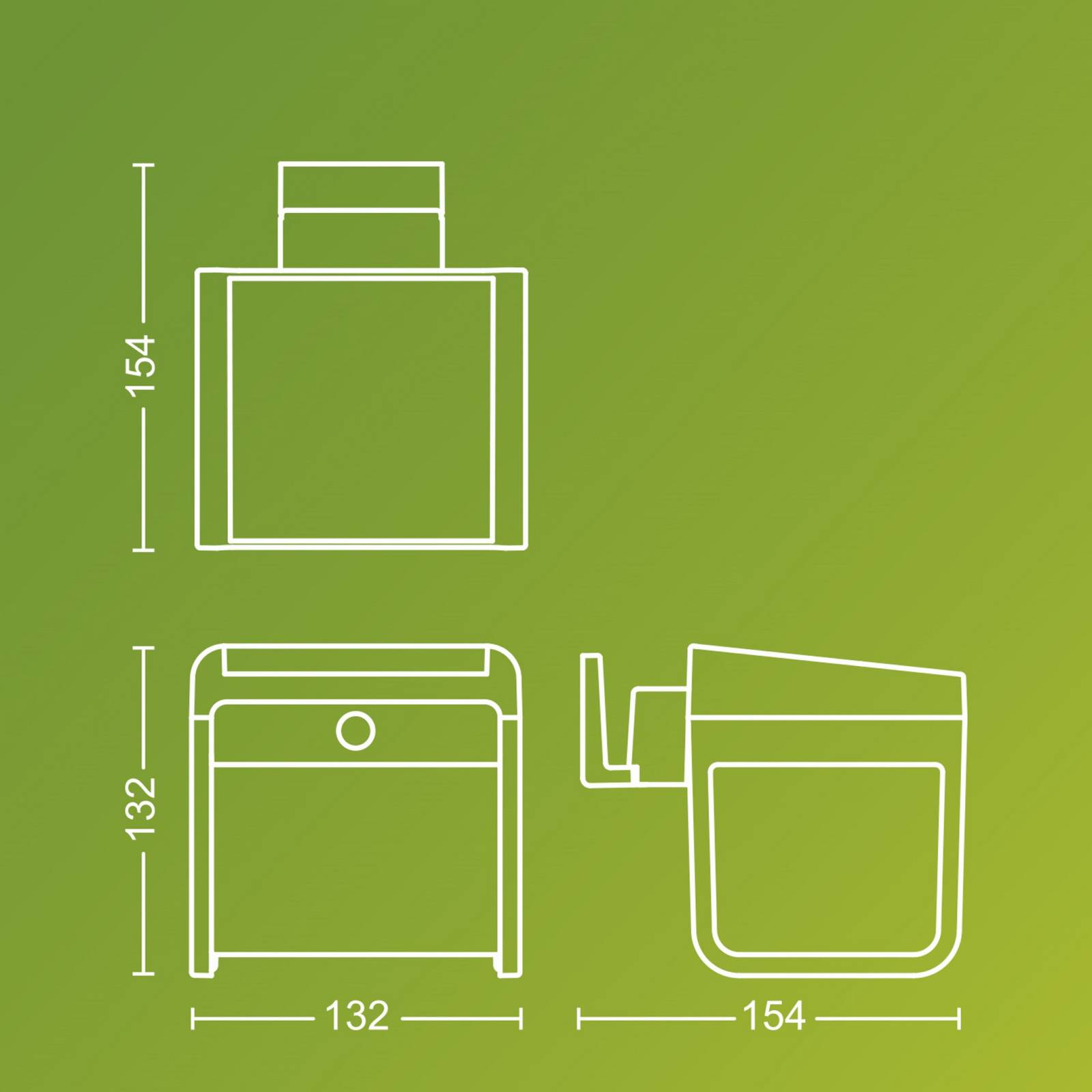 Philips LED-Solar-Außenwandleuchte Ezra UE, Kunststoff, IP44, schwarz, Kunststoff, Modern, Solarleuchte außen