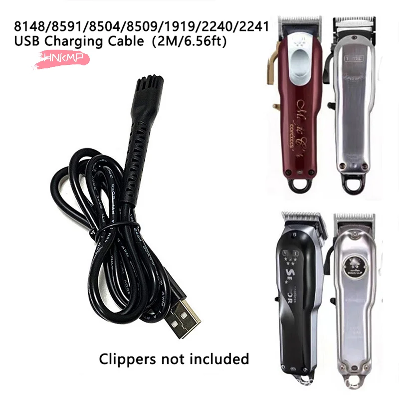 5V USB-Ladekabel-Adapterkabel für elektrische Haarschneidemaschinen, Netzteil, kompatibel mit 8148/8591/8504 Clipper-Zubehör Image