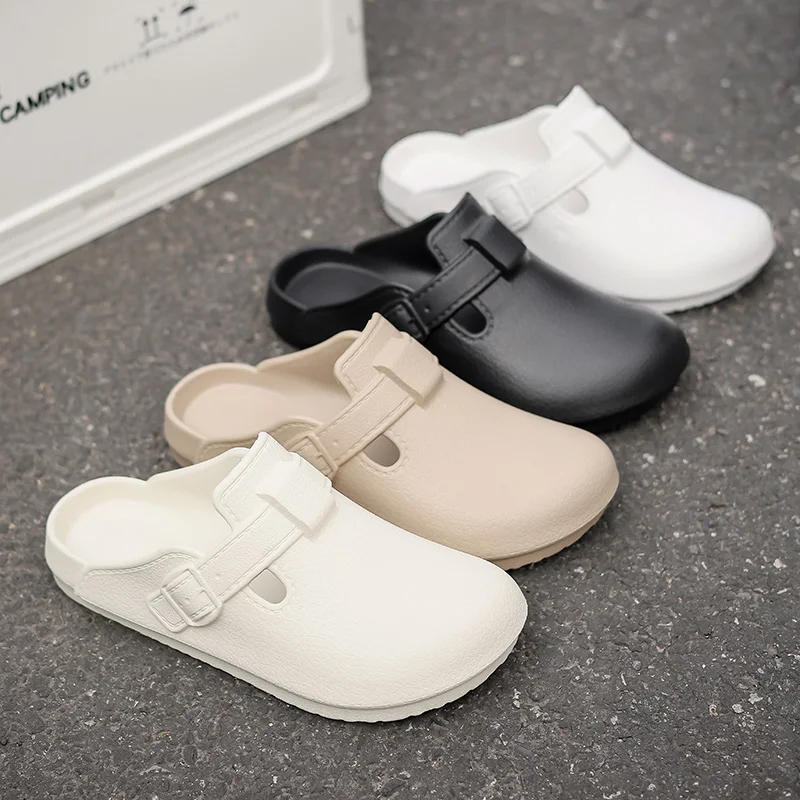 Herren Sommer Casual Flip-Flops Paar Sandalen Outdoor Strand Flache Hausschuhe Eva Familie Badezimmer Herren- und Damenschuhe