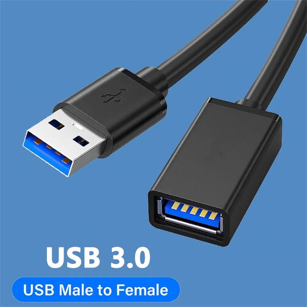 0,5/1/2/3/5M USB Verlängerung Kabel 3,0 Datenkabel Für PC Smart Laptop TV SSD USB Stecker auf Buchse Computer Kamera Drucker Stecker