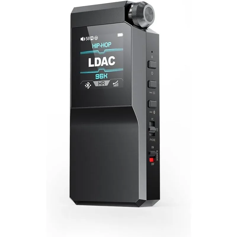 BTR17 Bluetooth 5.4 USB DAC AMP mit LDAC, aptX Lossless. Dual ES9069Q, 10-Band PEQ, THX AAA 78+Ampere 3,5 mm unsymmetrisch und 4,4 Image