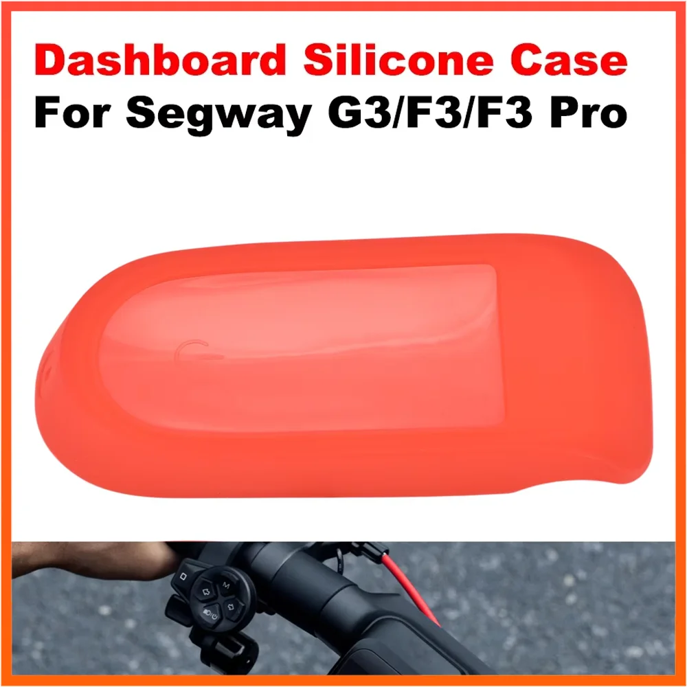 Armaturenbrett-Silikonhülle für Segway MAX G3 F3 F3 Pro Elektroroller, Bildschirm, wasserdichte Abdeckung, Zubehör Image