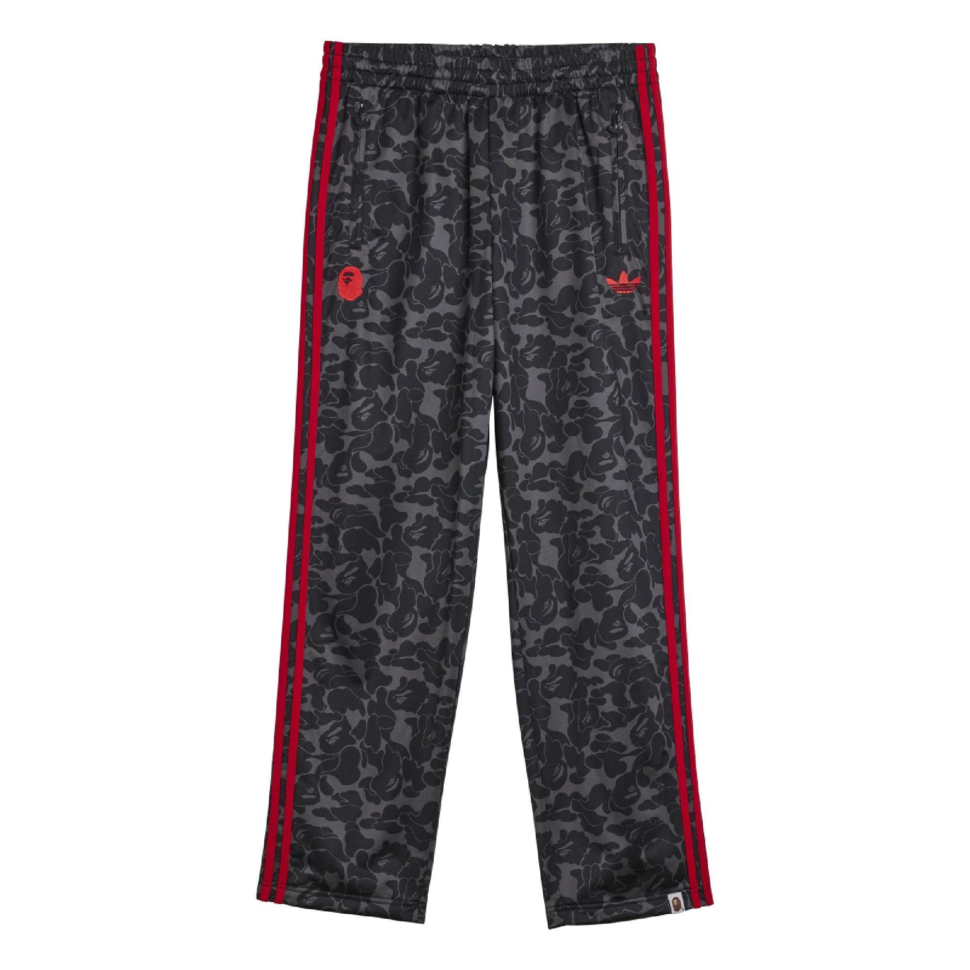 adidas Originals Mens Bape Firebird Trackpant in Black - Size 2XL | adidas Originals Sale | Discount Designer Brands