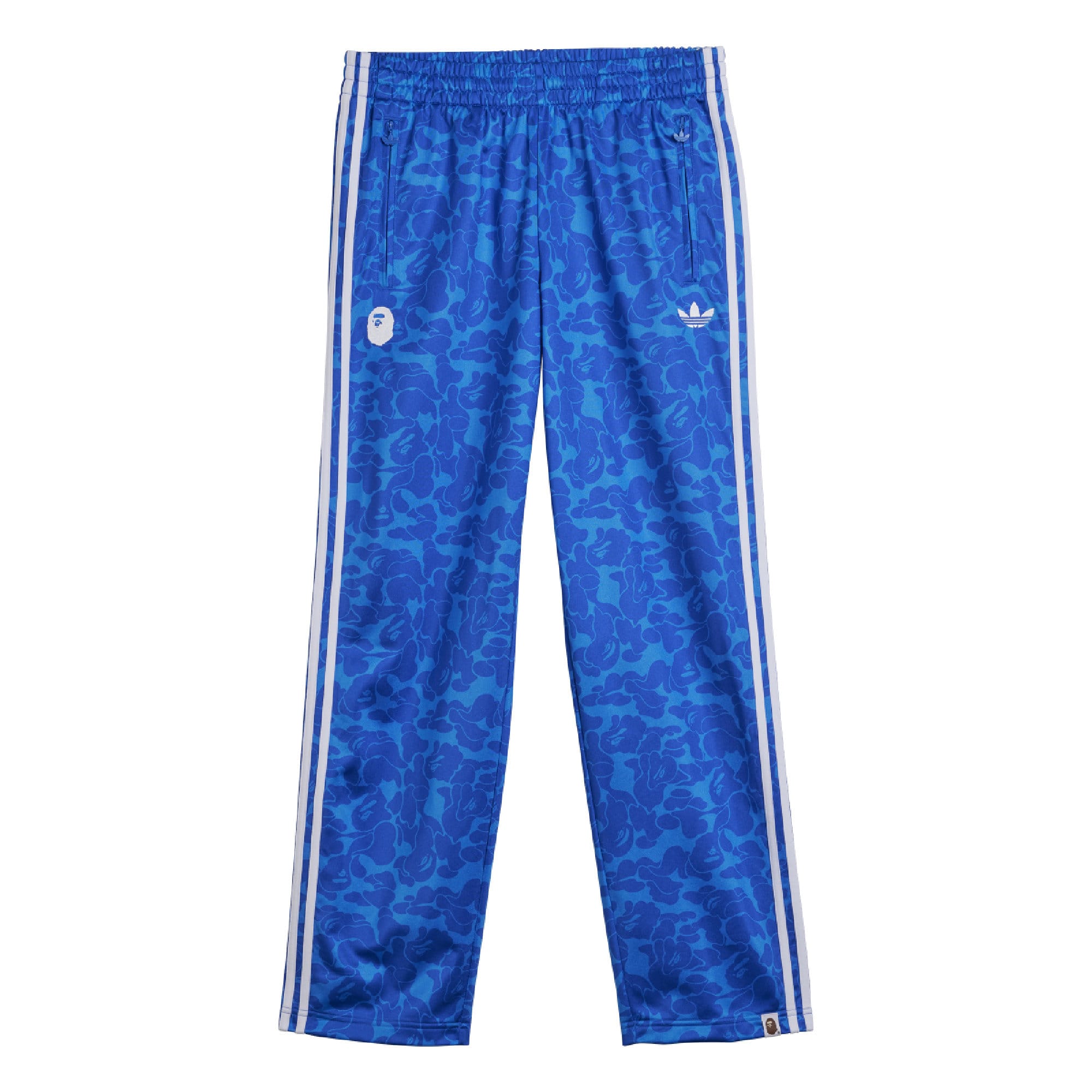 adidas Originals Mens Bape Firebird Trackpant in Blue - Size Large | adidas Originals Sale | Discount Designer Brands