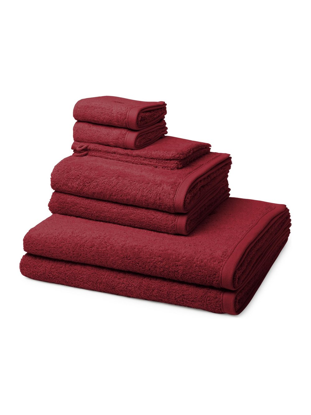 Ross Handtuchset 8-teilig Damen rot, ONE SIZE Image