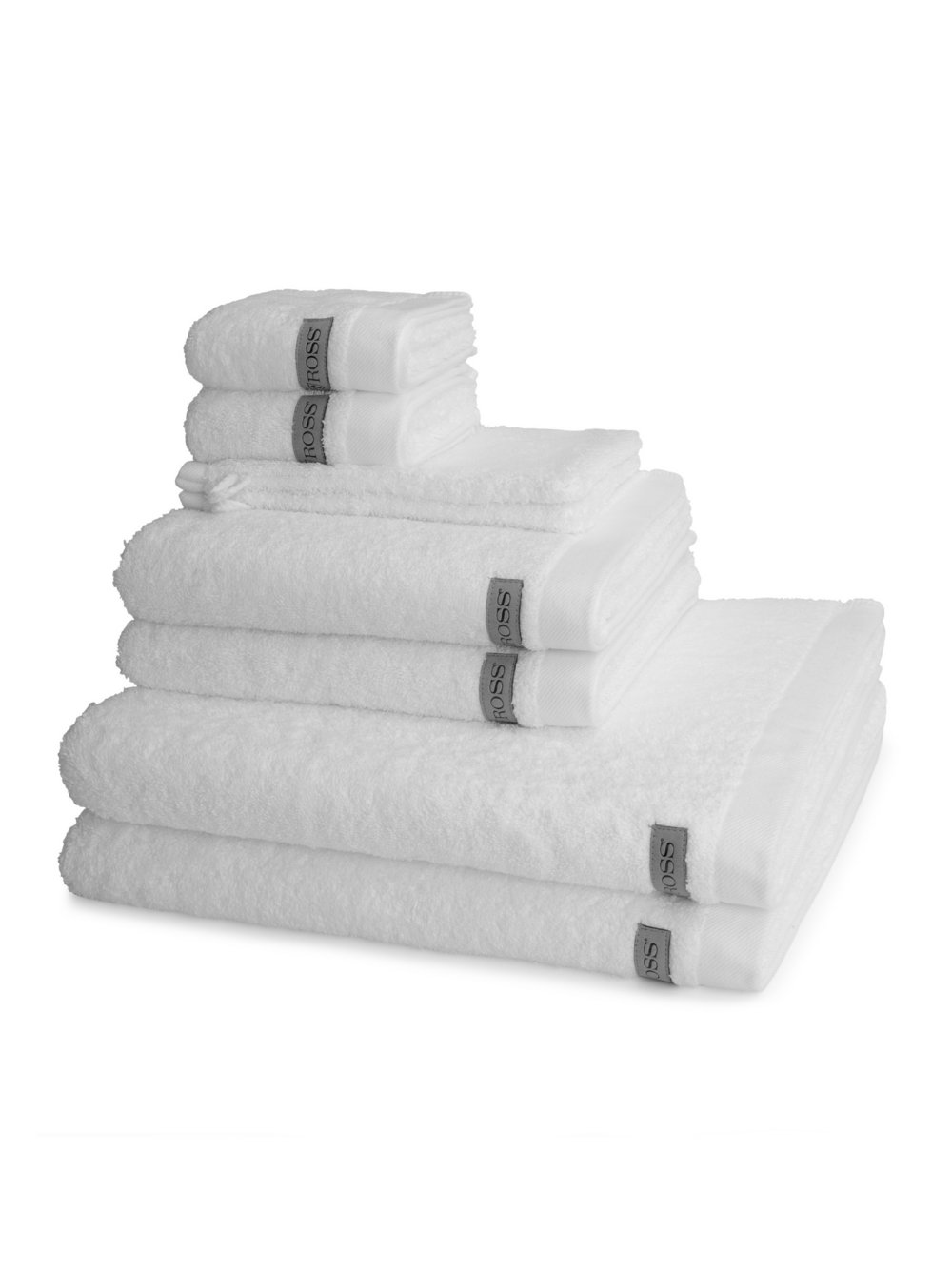 Ross Handtuchset 8-teilig Damen hellgrau, ONE SIZE Image